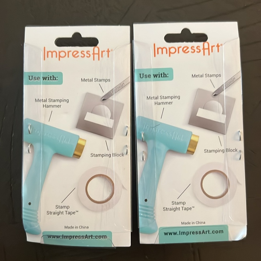 TWO ImpressArt, Whimsy Flower (small) stamps, 3mm - Picture 2 of 3